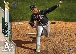2020 Topps Base Set Jesus Luzardo #110b card