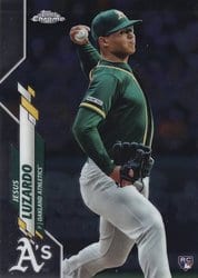 2020 Topps Chrome Base Set Jesus Luzardo #5 card