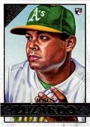 2020 Topps Gallery Base Set Jesus Luzardo #33 card