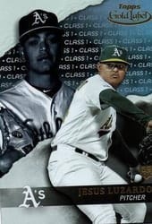 2020 Topps Gold Label Base Set Jesus Luzardo #68 card