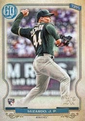 2020 Topps Gypsy Queen Base Set Jesus Luzardo #287 card