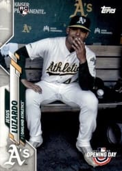 2020 Topps Opening Day Base Set Jesus Luzardo #105 card