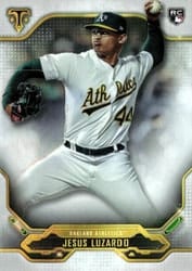 2020 Topps Triple Threads Base Set Jesus Luzardo #64 card