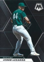 2021 Panini Mosaic Base Set Jesus Luzardo #86 card