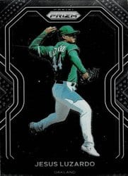 2021 Panini Prizm Base Set Jesus Luzardo #83 card