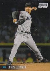 2021 Stadium Club Chrome Base Set Jesus Luzardo #169 card