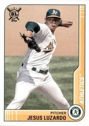 2021 Topps Big League Base Set Jesus Luzardo #17 card