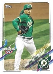 2021 Topps Opening Day Base Set Jesus Luzardo #178 card