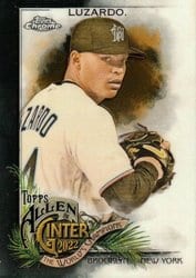 2022 Topps Allen & Ginter Chrome Base Set Jesus Luzardo #183 card