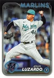 2024 Topps Base Set Jesús Luzardo #123 card