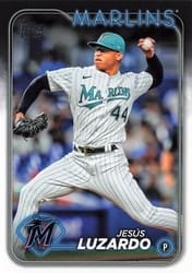 2024 Topps Japan Edition Base Set Jesús Luzardo #83 card