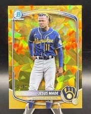 2025 Bowman Chrome Sapphire Edition Prospects Jesus Made #BCP-245 card