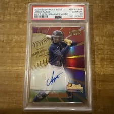 2025 Bowman's Best Best Performance Autographs Jesús Made #BPA-JMA card