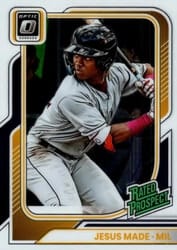 2026 Donruss Optic Jesus Made #107 card