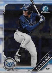 2019 Bowman Chrome Prospects Jesus Sanchez #BCP-135 card