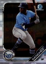 2019 Bowman Chrome Prospects Jesus Sanchez #BCP-185 card