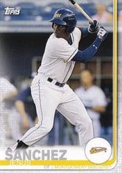 2019 Topps Pro Debut Base Set Jesus Sanchez #76 card