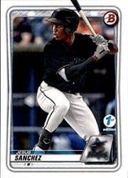 2020 Bowman 1st Edition Base Set Jesus Sanchez #BFE-11 card