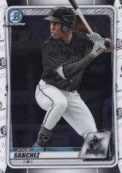 2020 Bowman Chrome Prospects Jesus Sanchez #BCP-11 card