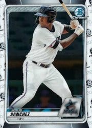 2020 Bowman Chrome Prospects Jesus Sanchez #BCP-204 card