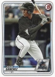 2020 Bowman Prospects Jesus Sanchez #BP-11 card