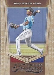 2021 Panini Chronicles Timeless Treasures Jesus Sanchez #4 card