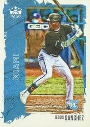 2021 Panini Diamond Kings Base Set Jesus Sanchez #49 card