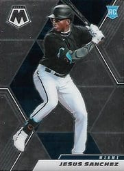 2021 Panini Mosaic Base Set Jesus Sanchez #265 card