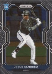 2021 Panini Prizm Base Set Jesus Sanchez #148 card