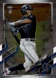 2021 Topps Chrome Ben Baller Edition Base Set Jesus Sanchez #101 card