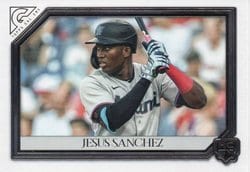2021 Topps Gallery Base Set Jesus Sanchez #12 card
