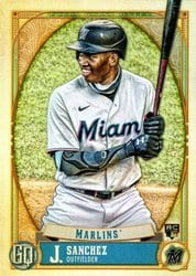 2021 Topps Gypsy Queen Base Set Jesus Sanchez #268 card