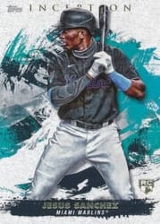 2021 Topps Inception Base Set Jesus Sanchez #22 card