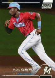 2022 Stadium Club Chrome Base Set Jesus Sanchez #12 card