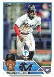 2023 Topps 1st Edition Base Set Jesús Sánchez #44 card