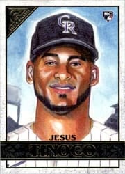 2020 Topps Gallery Base Set Jesus Tinoco #22 card