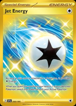Surging Sparks Jet Energy #252 card