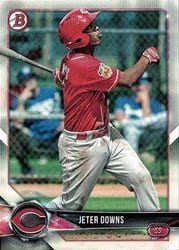 2018 Bowman Draft Base Set Jeter Downs #BD-151 card