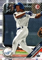 2019 Bowman Prospects Jeter Downs #BP-115 card