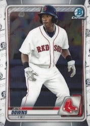 2020 Bowman Chrome Prospects Jeter Downs #BCP-227 card