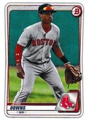 2020 Bowman Draft Base Set Jeter Downs #BD-5 card
