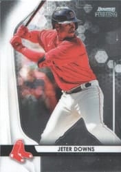 2020 Bowman Sterling Base Set Jeter Downs #BPR-23 card