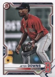 2021 Bowman Prospects Jeter Downs #BP-107 card