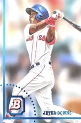 2022 Bowman Heritage Prospects Jeter Downs #BHP-28 card