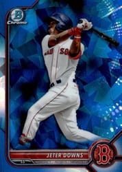 2022 Bowman Sapphire Edition Base Set Jeter Downs #BCP-116 card