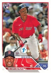 2023 Topps 1st Edition Base Set Jeter Downs #165 card