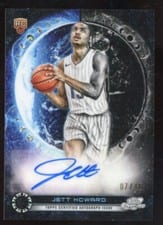 2023-24 Topps Chrome Cosmic Equinox Autographs Refractor Jett Howard #ERA-JH card