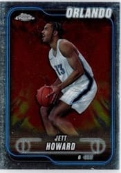 2024-25 Topps Chrome Base Set Jett Howard #1 card