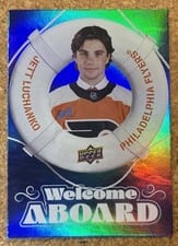 2024-25 Upper Deck Welcome Aboard Jett Luchanko #WA-4 card