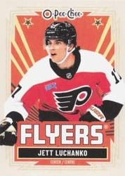 2025-26 O-Pee-Chee Base Retro Jett Luchanko #124 card